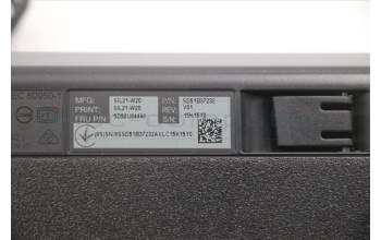 Lenovo 5D50U84448 Keyboard External,USB,German,Black,Non_Backlight