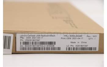 LENOVO 5D50U84465 Lenovo USB Keyboard Slim - ES