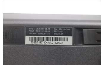 Lenovo 5D50U84472 DT_KYB USB Calliope KB BK EURO ENG
