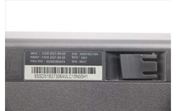 Lenovo 5D50U84474 Keyboard External,USB,Arabic,Black,Non_Backlight