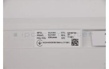 Lenovo 5D50U84488 Externe Tastatur, USB, Tschechisch/Slowakisch, Weiß, Nicht beleuchtet