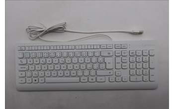 Lenovo 5D50U84563 Keyboard External,USB,Czech/Slovakian,White