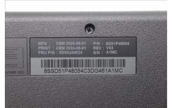 Lenovo 5D50U84624 AI Keyboard External,USB,Traditional Chinese,Black