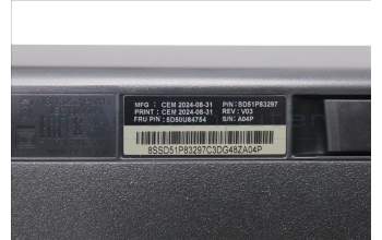 Lenovo 5D50U84754 AI Keyboard External,USB,Nordic,Black