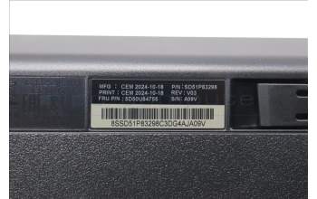 Lenovo 5D50U84755 AI Keyboard External,USB,Kazakhstan,Black