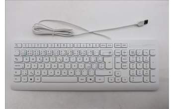 Lenovo 5D50U84764 AI Keyboard External,USB,Czech/Slovakian,White