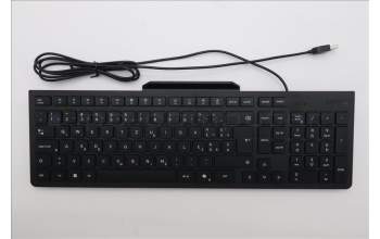 Lenovo 5D50U84792 AI Keyboard External, USB, Polish, Black