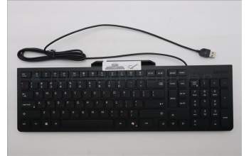 Lenovo 5D50U84795 AI Keyboard External, USB, Russian/Cyrillic, Black