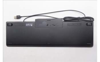 Lenovo 5D50U84798 AI Keyboard External, USB, Spanish, Black
