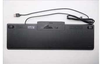 Lenovo 5D50U84808 AI Keyboard External, USB, Lithuanian, Black
