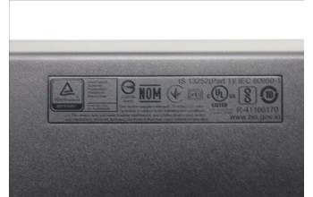 Lenovo 5D50U84811 AI Keyboard External, USB, Nordic, Black