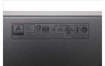 Lenovo 5D50U84829 Keyboard External, USB, German, Luna Grey