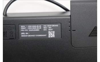 Lenovo 5D50U84862 Keyboard External, USB, Czech/Slovakian, Luna Grey