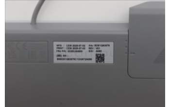 Lenovo 5D50U84900 Keyboard External, USB, UK English, Cloud Grey