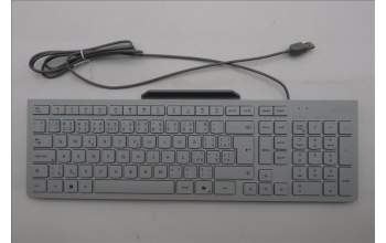 Lenovo 5D50U84910 Keyboard External, USB, Czech/Slovakian, Cloud Grey