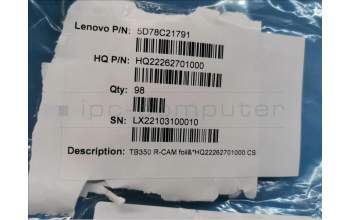Lenovo 5D78C21791 TB350 R-CAM foil&*HQ22262701000 CS