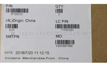 Lenovo 5F10N67231 Fan L 80VR Left