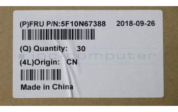 Lenovo 5F10N67388 FAN Fan C 80X8