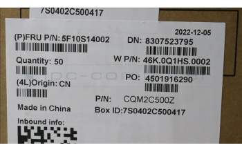 Lenovo 5F10S14002 FAN System FAN W 21AR R&L PEAK