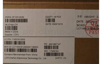 Lenovo 5F10S14039 System FAN 82TL (L+R)