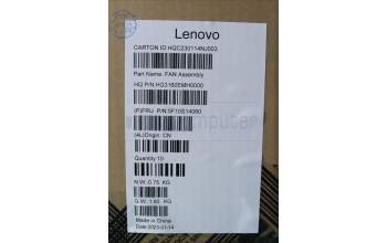 Lenovo 5F10S14080 FAN System FAN H 83AL L_R_FCN