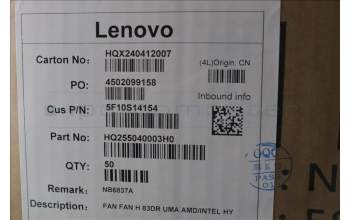 Lenovo 5F10S14154 Lenovo FAN 83DR UMA AMD/INTEL