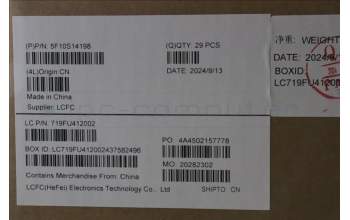 Lenovo 5F10S14198 FAN FAN L 83LK FORCECON