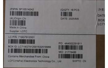 Lenovo 5F10S14242 FAN 83JN (L+R)