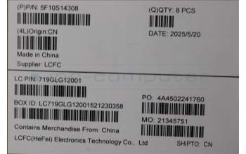 Lenovo 5F10S14308 FAN FAN L 83L0 AVC DIS AVC