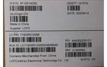 Lenovo 5F10S14335 FAN FANL 83F0 ROW_ASSY FCN