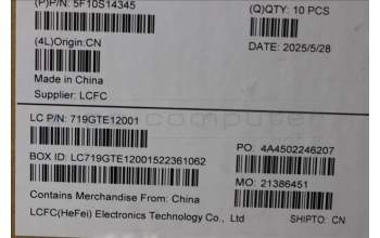 Lenovo 5F10S14345 FAN 83NN