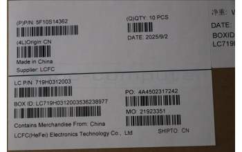 Lenovo 5F10S14362 FAN 83RV THM1