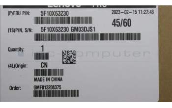 Lenovo 5F10X63230 FAN 12025 ARGB Fan 520420 N