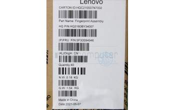 Lenovo 5F30S94946 FP BD H 20WH W/HOLDER