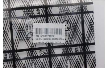 Lenovo 5F30T71922 FP BD W 21MS W/BTN AG