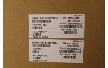 Lenovo 5F30V25924 FINGER_PRT FRU JYAA138A MOH- GS Black