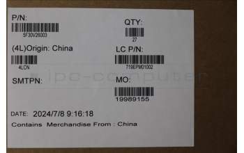 Lenovo 5F30V26003 FRU FPR MoC BK Slim FoP-OMS