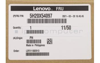Lenovo 5H20X54097 Lenovo HDD 1TB,2.5,7mm,5400,SATA,STD,TOSHIBA