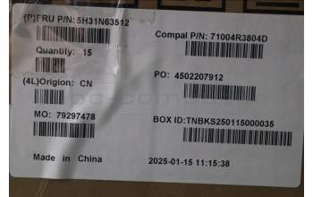 Lenovo 5H31N63512 FRU_Lenovo YOGA TWS for DIB