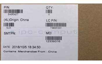 Lenovo 5H40R34277 HEATSINK THERMALMODULE UMA L81D2