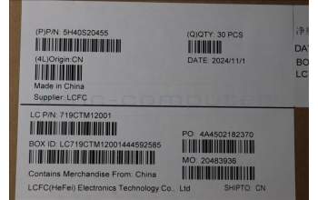 Lenovo 5H40S20455 Thermal Module L 82LX WH