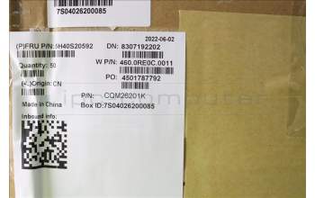 Lenovo 5H40S20592 Thermal module W 82R9 KIPO