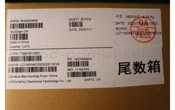 Lenovo 5H40S20656 Heatsink L82TK DIS Taisol