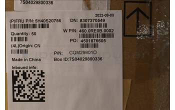 Lenovo 5H40S20756 HEATSINK Thermal module W 82RA FCN TPD