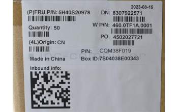 Lenovo 5H40S20978 Heatsink W 21KJ HY