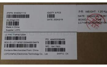 Lenovo 5H40S21112 HEATSINK L 83E7 IRU AVC