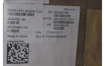 Lenovo 5H40S21122 HEATSINK Heatsink W 21MR HY U15