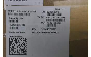 Lenovo 5H40S21175 Heatsink W 83J3 HY