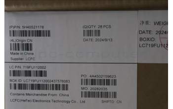 Lenovo 5H40S21178 HEATSINK L 83LK GN20 AVC