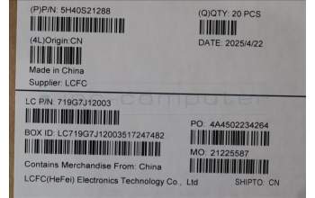 Lenovo 5H40S21288 HEATSINK 83M4 TWL